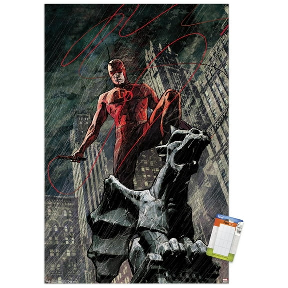 Marvel Comics - DaredeVil - Hell's Kitchen DeVil Wall Poster, 22.375" x 34"