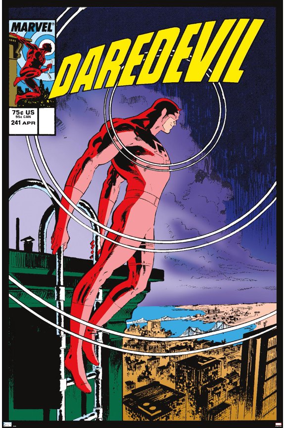 Marvel Comics Daredevil - #241 Wall Poster, 14.725" x 22.375"