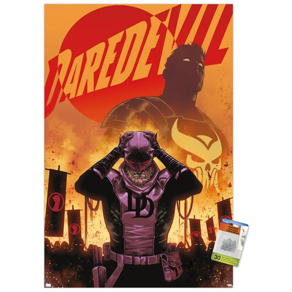 Marvel Comics - Daredevil - Daredevil #7 Wall Poster with Pushpins, 22.375" x 34"