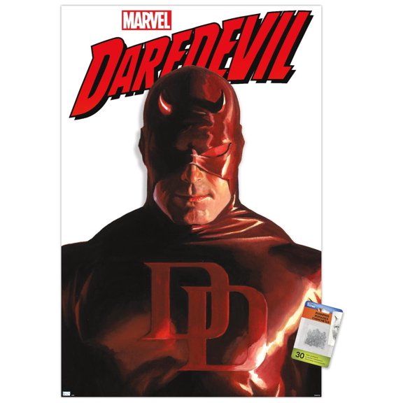 Marvel Comics Daredevil - Feature Series Wall Poster with Pushpins, 22.375" x 34"
