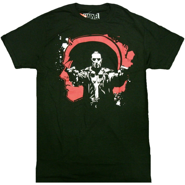 Marvel Comics Daredevil Punisher Adult T-Shirt