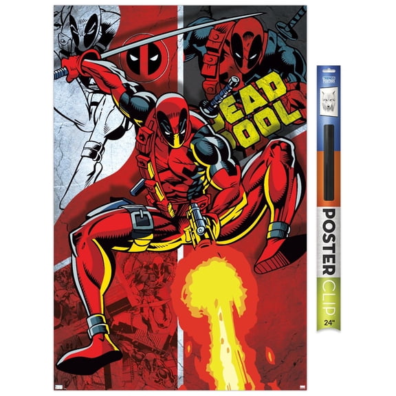 Marvel Comics - Deadpool - Collage Wall Poster, 22.375" x 34"