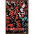 thumbnail image 1 of Marvel Comics - Deadpool - Faces Wall Poster, 22.375" x 34", Framed, 1 of 2