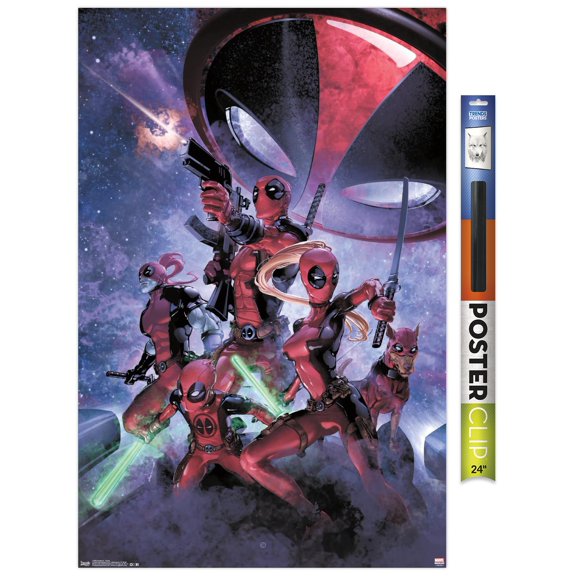 Marvel Comics - Deadpool - Family Wall Poster, 22.375" x 34"