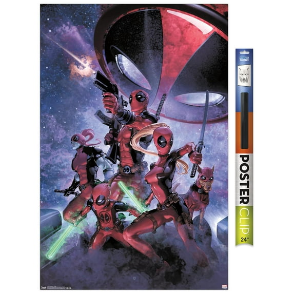 Marvel Comics - Deadpool - Family Wall Poster, 22.375" x 34"
