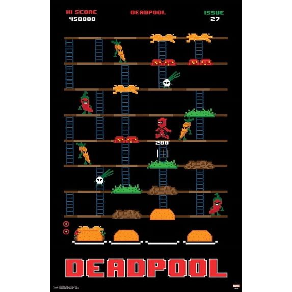 Marvel Comics - Deadpool - Game Wall Poster, 22.375" x 34"