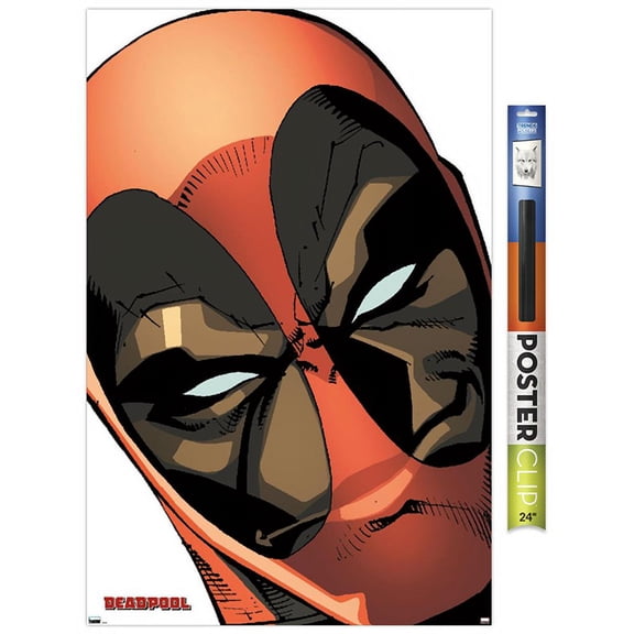 Marvel Comics Deadpool - Mask Wall Poster, 22.375" x 34"