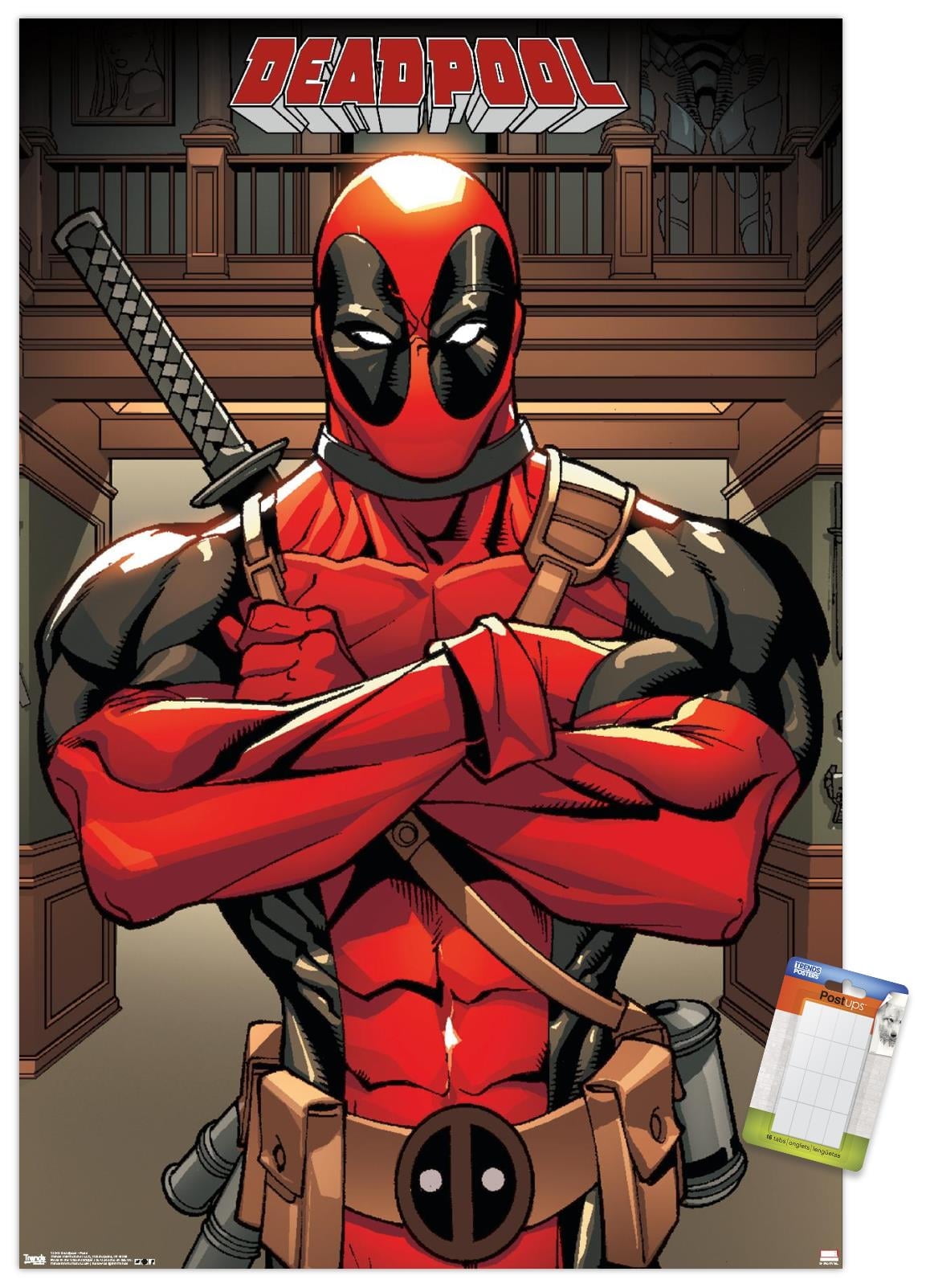 Marvel Comics - Deadpool - Pose Wall Poster, 14.725