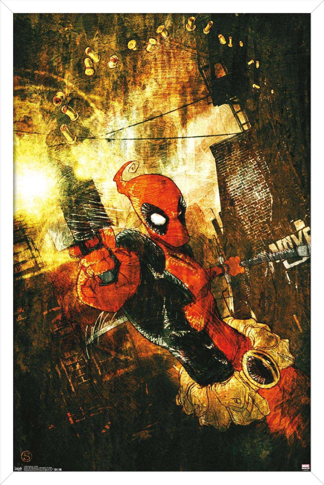 Marvel Comics - Deadpool - Shells Wall Poster, 14.725