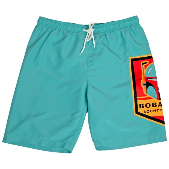 Star Wars Boba Fett Emblem Board Shorts-Small (28-30)