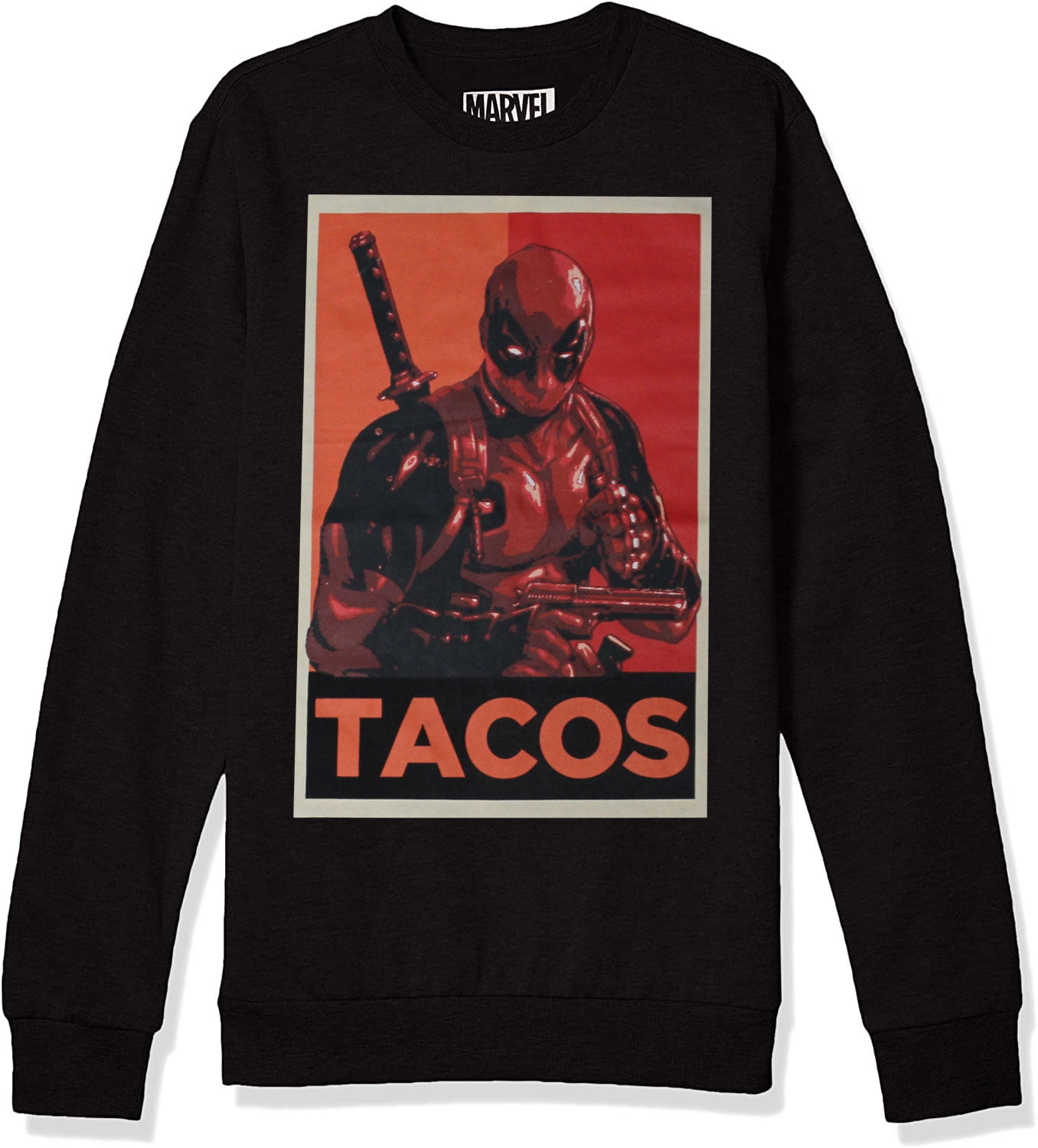 Deadpool top sweatshirt walmart