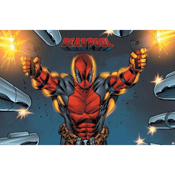 Marvel Comics - Deadpool - Target Wall Poster, 14.725" x 22.375"