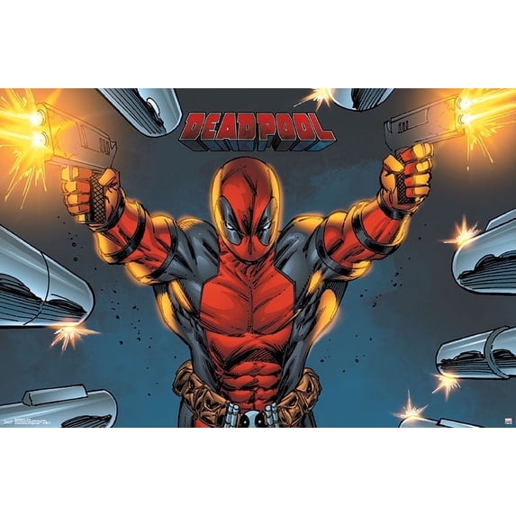 Marvel Comics - Deadpool - Target Wall Poster, 22.375" x 34"