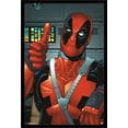 thumbnail image 1 of Marvel Comics - Deadpool - Thumbs Up Wall Poster, 22.375" x 34", Framed, 1 of 2