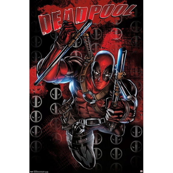 Marvel Comics - Deadpool Wall Poster, 14.725" x 22.375"