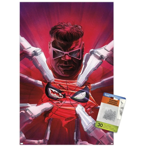 Marvel Comics - Doctor Octopus - The Amazing Spider-Man #20 Wall Poster with Pushpins, 14.725" x 22.375"