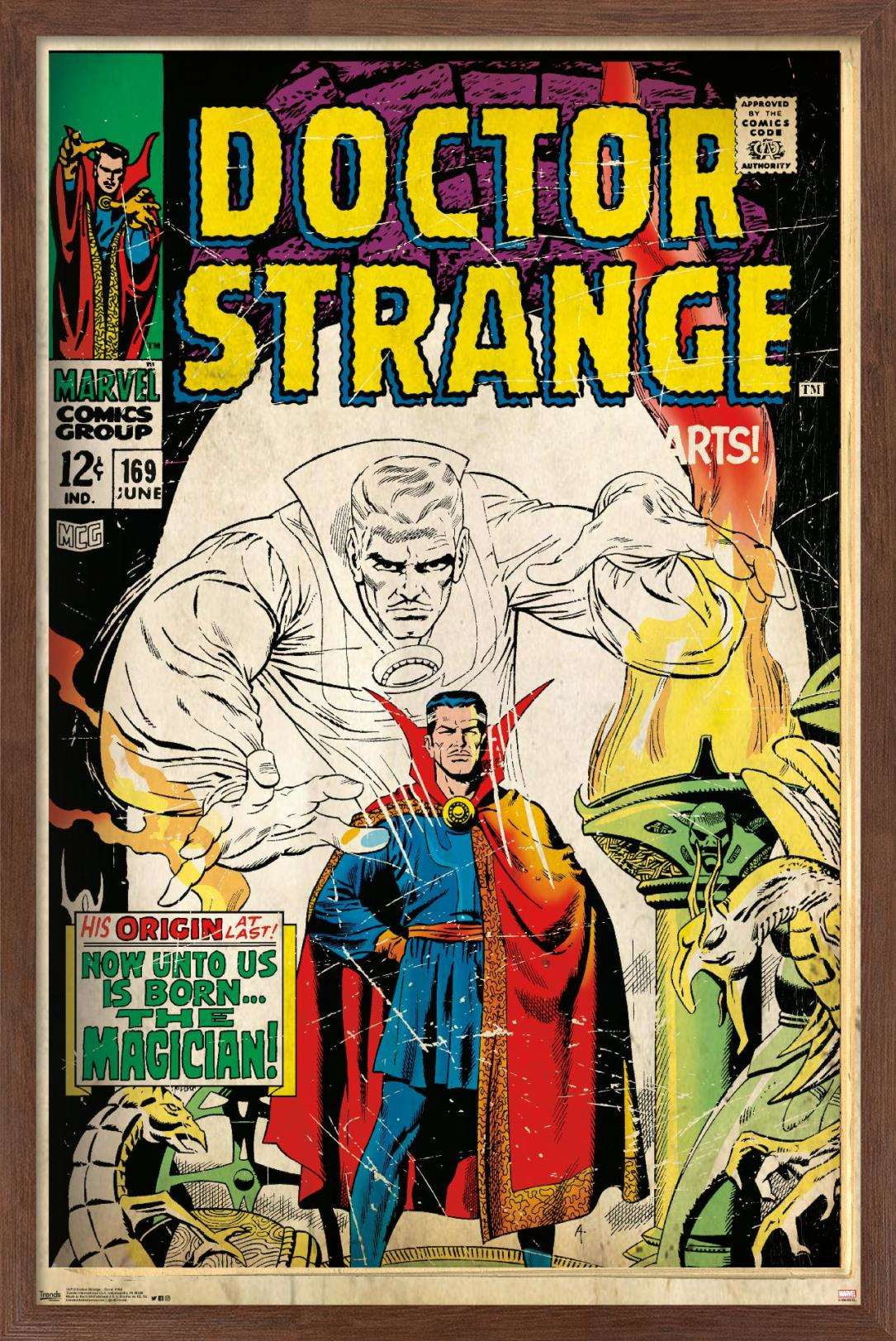Marvel Comics - Doctor Strange - Cover #169 Wall Poster, 14.725" x 22.375", Framed