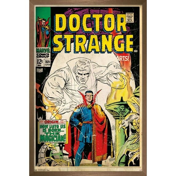 Marvel Comics - Doctor Strange - Cover #169 Wall Poster, 22.375" x 34", Framed