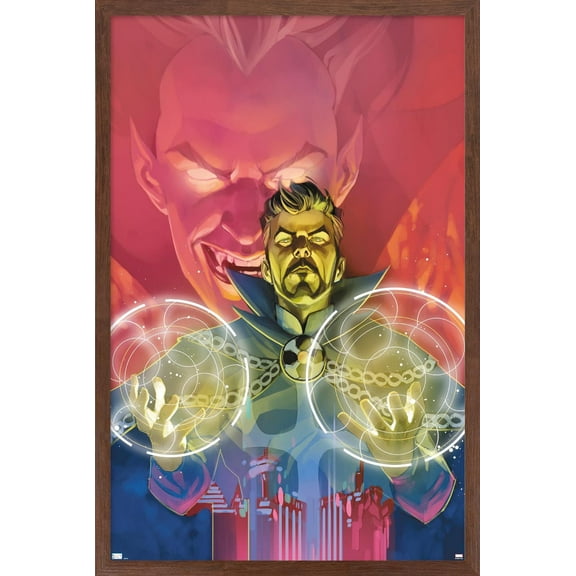 Marvel Comics - Doctor Strange: Damnation #1 Wall Poster, 14.725" x 22.375" Framed