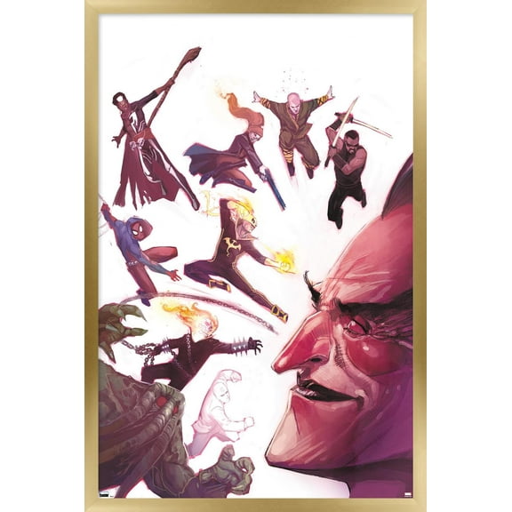 Marvel Comics - Doctor Strange: Damnation #2 Wall Poster, 22.375" x 34" Framed