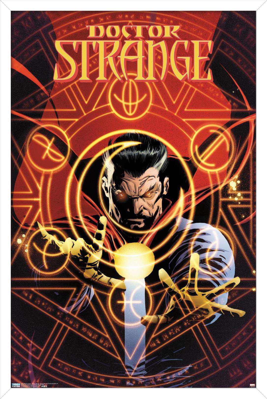 Marvel Comics - Doctor Strange - The Best Defense #1 Wall Poster, 22.375" x 34", Framed