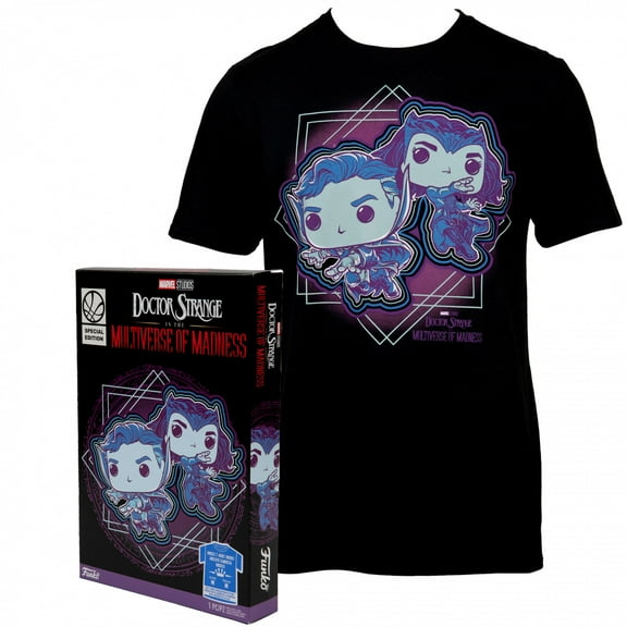 Marvel Comics Dr. Strange Multiverse of Madness Funko Boxed T-Shirt-Small