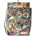 thumbnail image 1 of Marvel Comics Drawstring Tote Backpack, 1 of 1