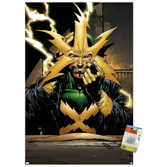 Marvel Comics - Electro - The New Avengers #1 Wall Poster with Pushpins, 22.375" x 34"