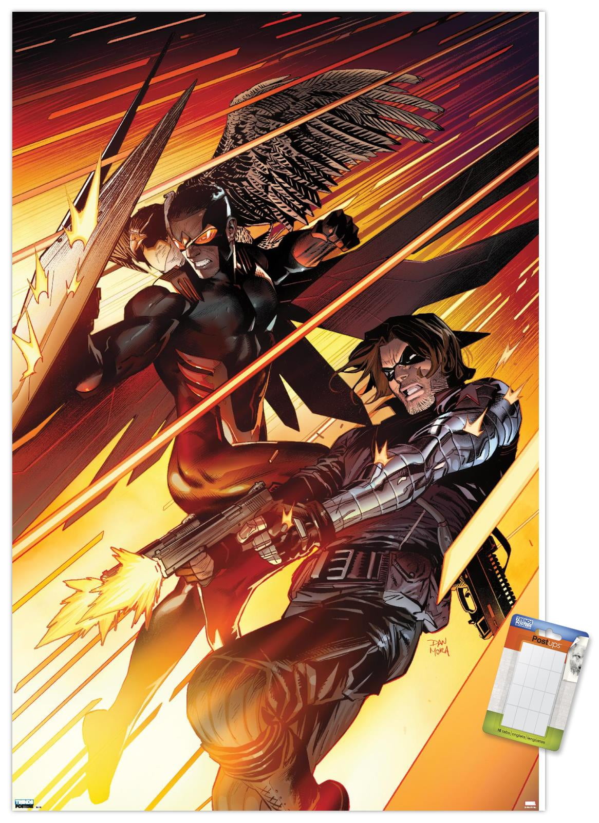 Poster The Falcon And Winter Soldier Free Marvel Comics Falcon