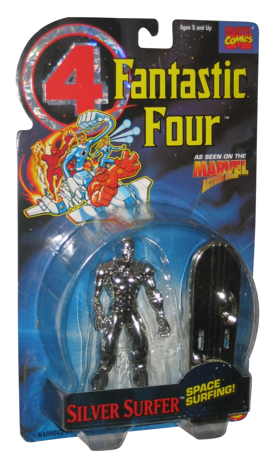 Marvel Comics Fantastic Four Silver Surfer (1995) Toy Biz Action Figure