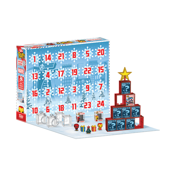 Funko Bitty POP! Countdown Calendar: Marvel Comics Collectible Vinyl Mini-Figures