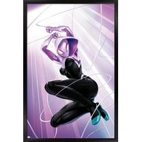 Marvel Comics - Ghost Spider - Ghost Spider #1 Wall Poster, 22.375" x 34", Framed