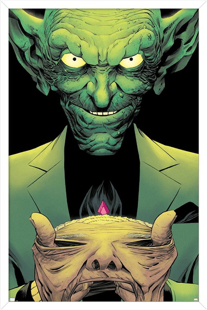 Marvel Comics - Green Goblin - Miles Morales Spider-Man #14 Wall Poster, 14.725" x 22.375", Framed
