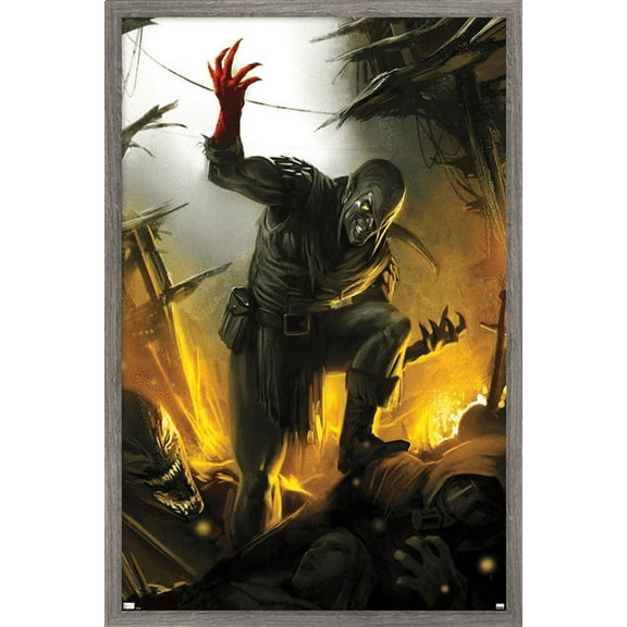 Marvel Comics - Green Goblin - Thunderbolts #121 Wall Poster, 22.375" x 34", Framed