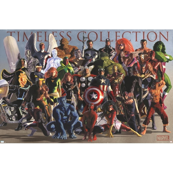 Marvel Comics Group Wall Poster, 22.375" x 34"