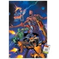 thumbnail image 1 of Marvel Comics Guardians of the Galaxy - Group Screaming Wall Poster with Pushpins, 22.375" x 34", 1 of 4