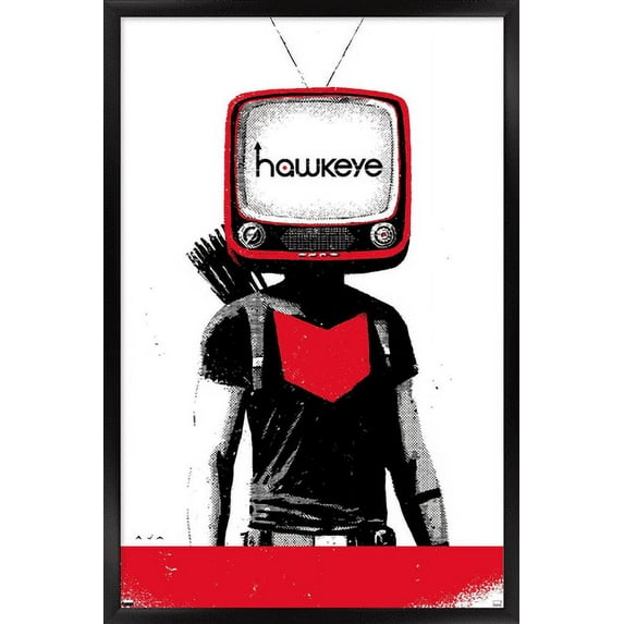 Marvel Comics - Hawkeye - Hawkeye #17 Wall Poster, 22.375" x 34", Framed