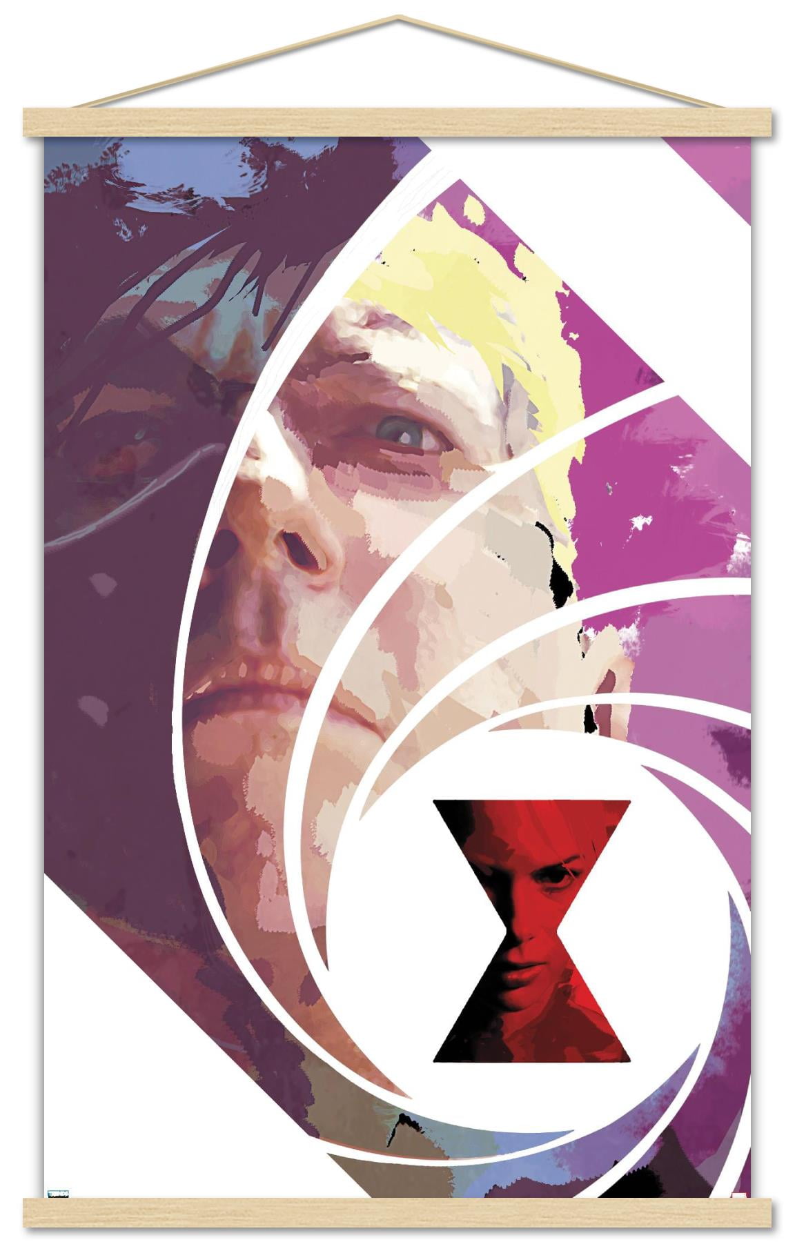 Marvel Comics - Hawkeye and Black Widow - Tales of Suspense #101 Wall Poster with Wooden Magnetic Frame, 22.375" x 34"