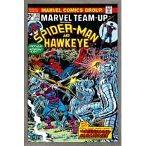 Marvel Comics - Hawkeye and Spider-Man Wall Poster, 22.375" x 34", Framed