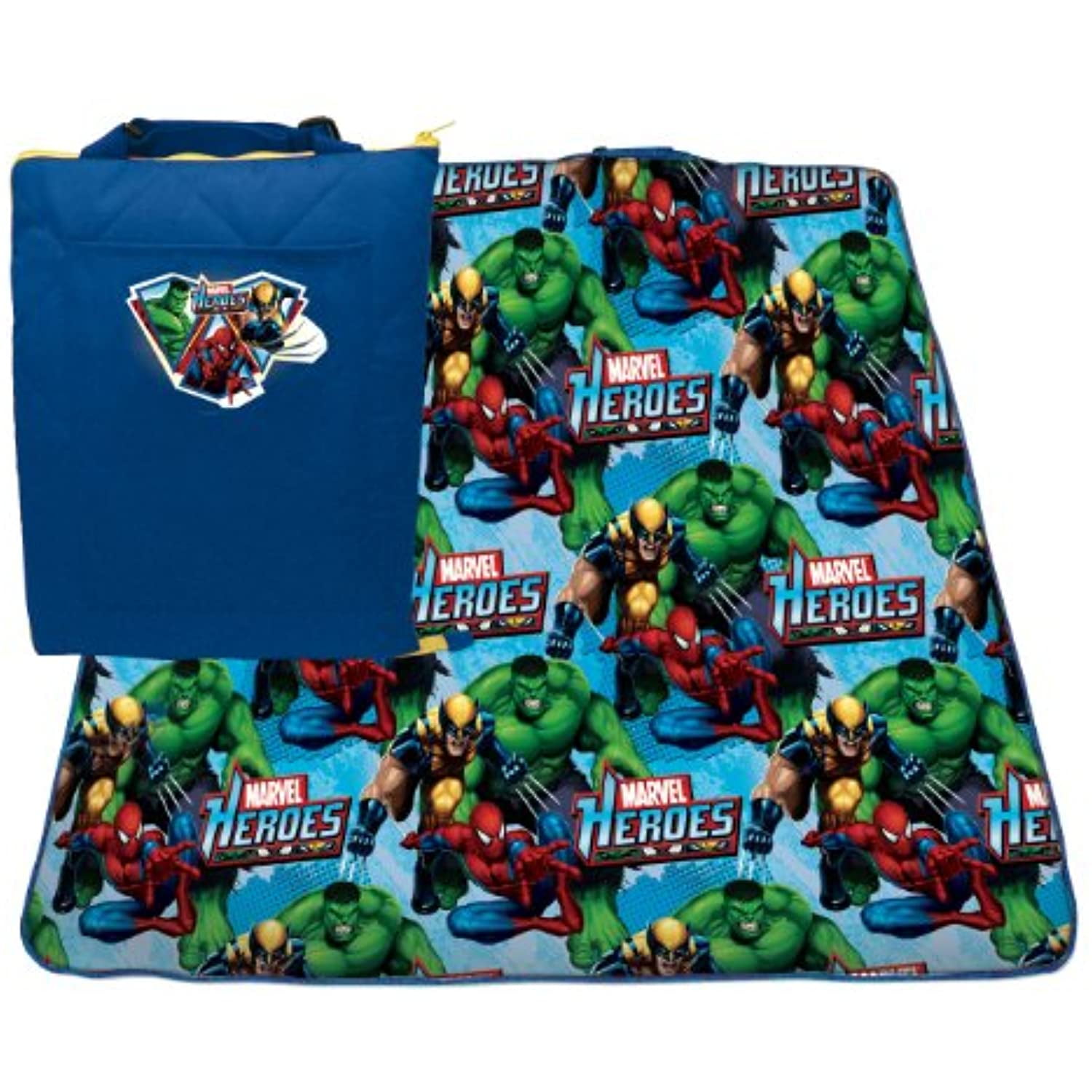 Marvel Comics Heroes Spider-Man Infant Baby Boy Soft Playing Zip Up Activity Mat