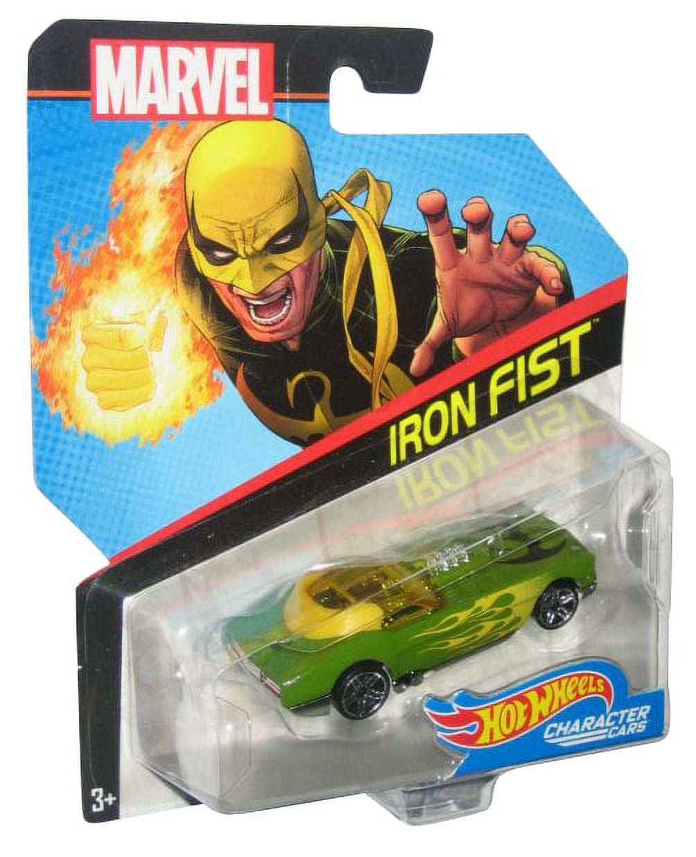 Marvel Comics Hot Wheels Iron Fist Toy Car