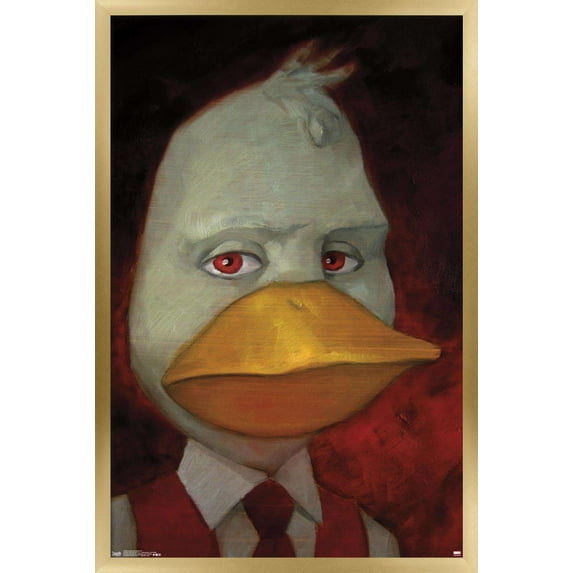 Marvel Comics - Howard The Duck - Cover #11 Wall Poster, 14.725" x 22.375", Framed