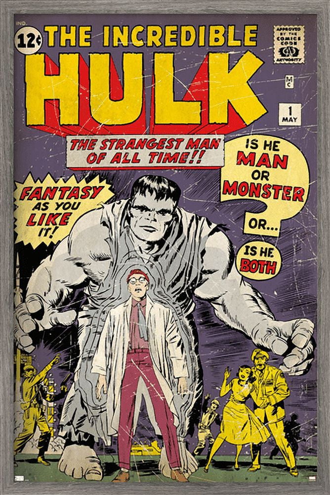 Marvel Comics - Hulk - Incredible Hulk #1 Wall Poster, 22.375