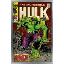 Marvel Comics - Hulk - Incredible Hulk #105 Wall Poster, 22.375" x 34", Framed