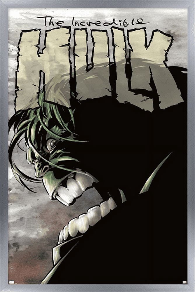 Marvel Comics - Hulk - Incredible Hulk #65 Wall Poster, 14.725" x 22.375", Framed