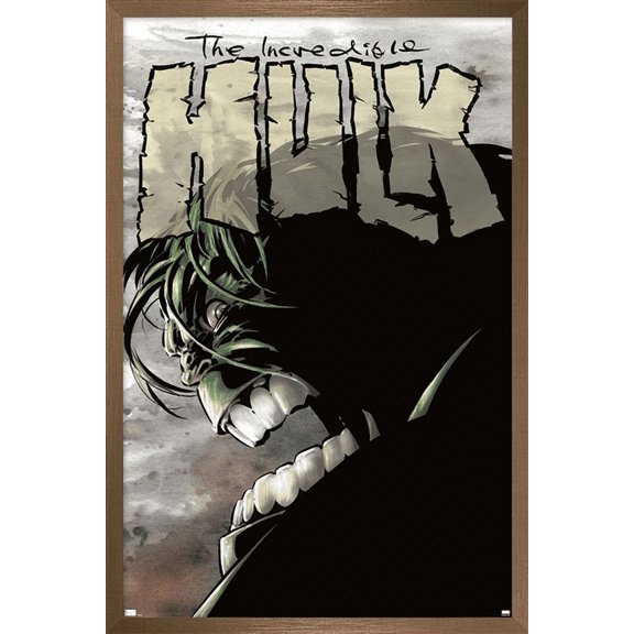 Marvel Comics - Hulk - Incredible Hulk #65 Wall Poster, 22.375" x 34", Framed