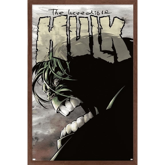 Marvel Comics - Hulk - Incredible Hulk #65 Wall Poster, 22.375" x 34", Framed