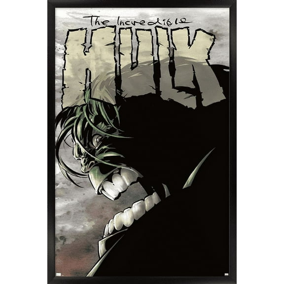 Marvel Comics - Hulk - Incredible Hulk #65 Wall Poster, 22.375" x 34", Framed