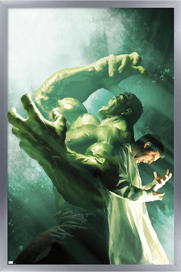 Marvel Comics - Hulk - Incredible Hulk #7.1 Wall Poster, 22.375" x 34", Framed