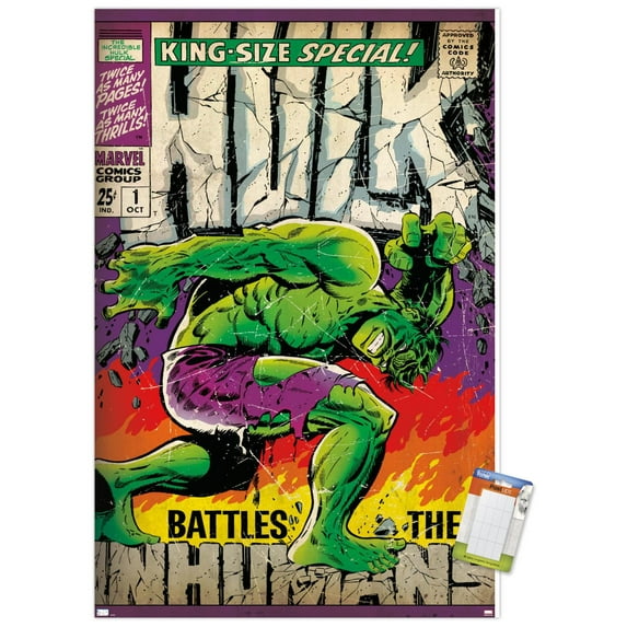 Marvel Comics - Hulk - Incredible Hulk Special #1 Wall Poster, 14.725" x 22.375"